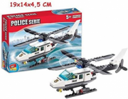 1  COSTRUZIONI CLICK CLACK ELICOTTERO POLICE 102 PZ TEOREMA