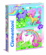 Z PZL 2X20 UNICORNS BRILLIANT CLEMENTONI