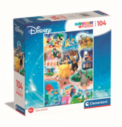 Z PZL DISNEY DANCE - 104 PZ - SQUARE BOX CLEMENTONI