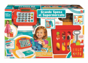 PLAYSET GRANDE SPESA AL SUPERMERCATO CON TROLLEYE SPESA E SPESA RONCHI