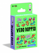 GIOCO DA TAVOLO CARTE VEDO DOPPIO CLEMENTONI