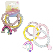 NICE  BRACCIALE  HAPPY RAINBOW 4 PZ.