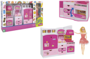 FASHION DOLL C/CUCINA COMPLETA E ACCESSORI  GLOBO