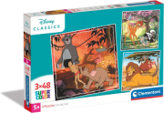 Z PZL 3X48 SQUARE DISNEY CLASSICS CLEMENTONI