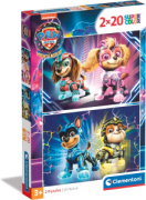 Z PZL 2X20 PAW PATROL THE MIGHTY MOVIE CLEMENTONI