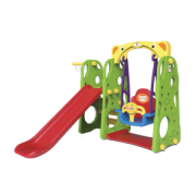 7  PLAYGROUND 3 IN 1 MISURA MONTATO 161X160X125CM. DA 3 ANNI IN SU