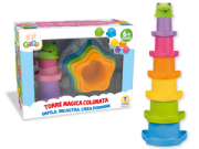 TORRE MAGICA COLORATA 7 PZ  TEOREMA