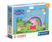 PZL  CUBI 12 - PEPPA PIG  CLEMENTONI