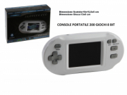 CONSOLE PORTATILE 200 GIOCHI 8 BIT ODG