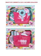 BEAUTY SET C/BORSETTA E ACC 2 ASS WBOX H24xL32CM  DECAR