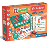 SAPIENTINO GIOCHIAMO CON I TIMBRI - ALFABETO  CLEMENTONI