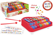XILOPIANO 8 TASTI C/2 BACCHETTE  GLOBO