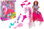 FASHION DOLL C/CAVALLO  GLOBO