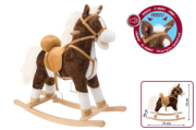 CAVALLO A DONDOLO PELUCHE C/SUONO  GLOBO