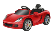 H  AUTO BT LI-ION PORSCHE CARRERA GT 12V ROSSA R/C  GLOBO